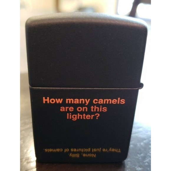 Zippo Lighter double camel Z 190 Year 1996 Very rare 2 Sides - Picture 3 of 7